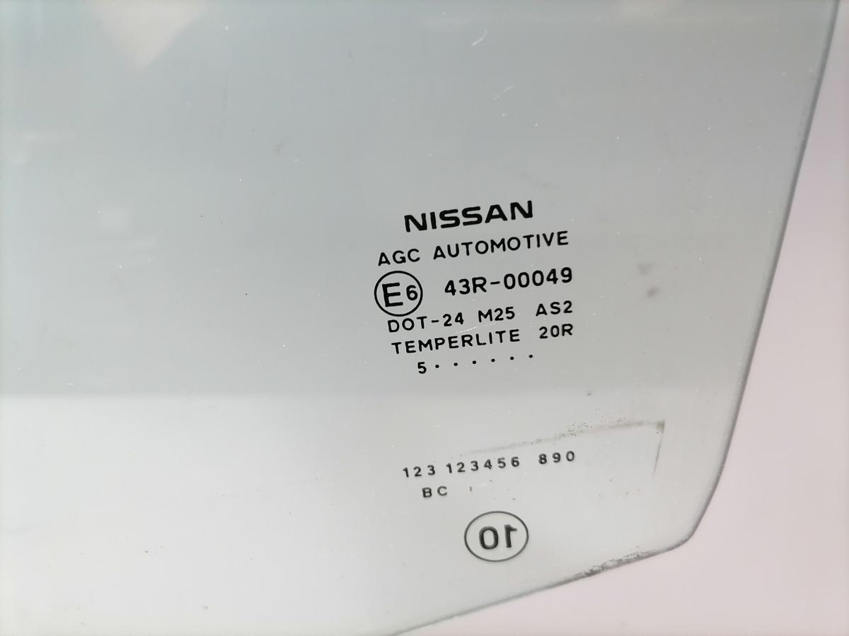 Nissan Pulsar original T&uuml;rscheibe vorn links Bj.2016